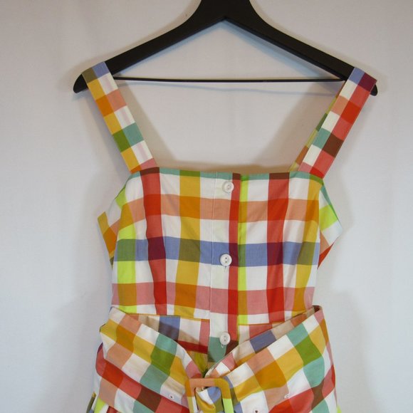 Christopher John Rogers X Target Plaid Rainbow Dress - Picture 6 of 12